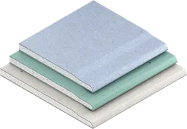 Plošča za zid iz mavčnih plošč